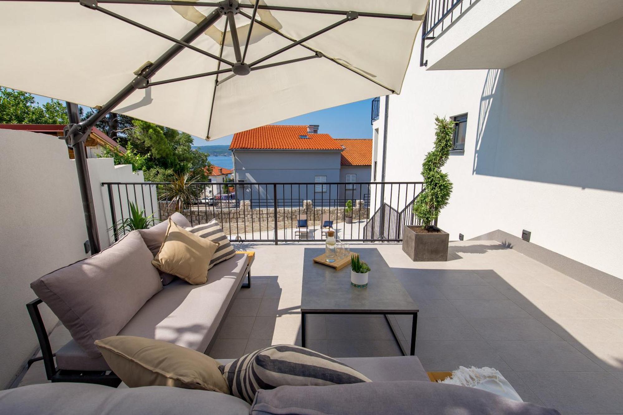 Frankola With Pool Apartman Crikvenica